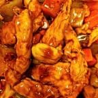 Best Chicken w. Hot pepper peanta in Fairfield, CT