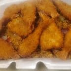 Best Fried Shrimp (10 pc) w pork rice
No tatar sauce in Fairfield, CT